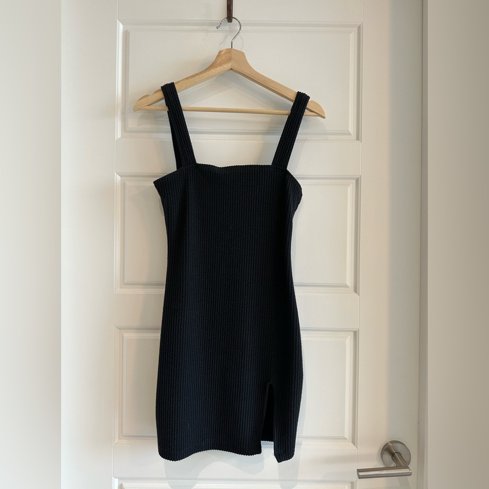 Motel Ribbed Mini Dress - Picture 2 of 3